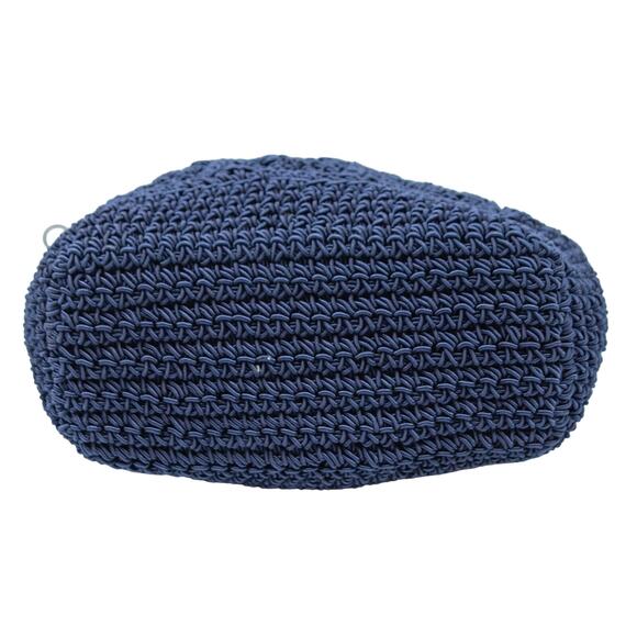 Vintage Crochet Clutch Bag With Ribbon Embroidery - Picture 6 of 11